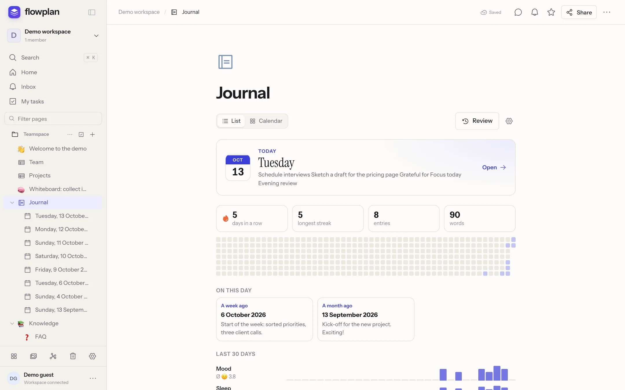 Journal